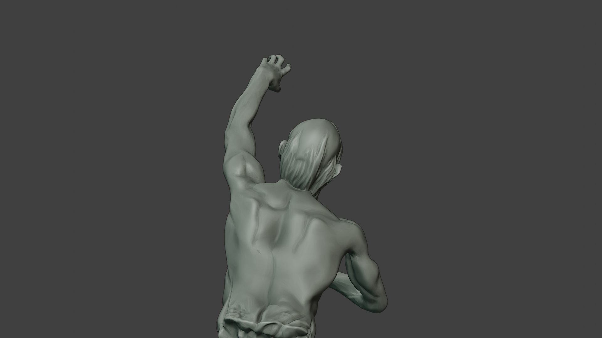 Casual Zombie Male CZ1 0004 3D print model_25