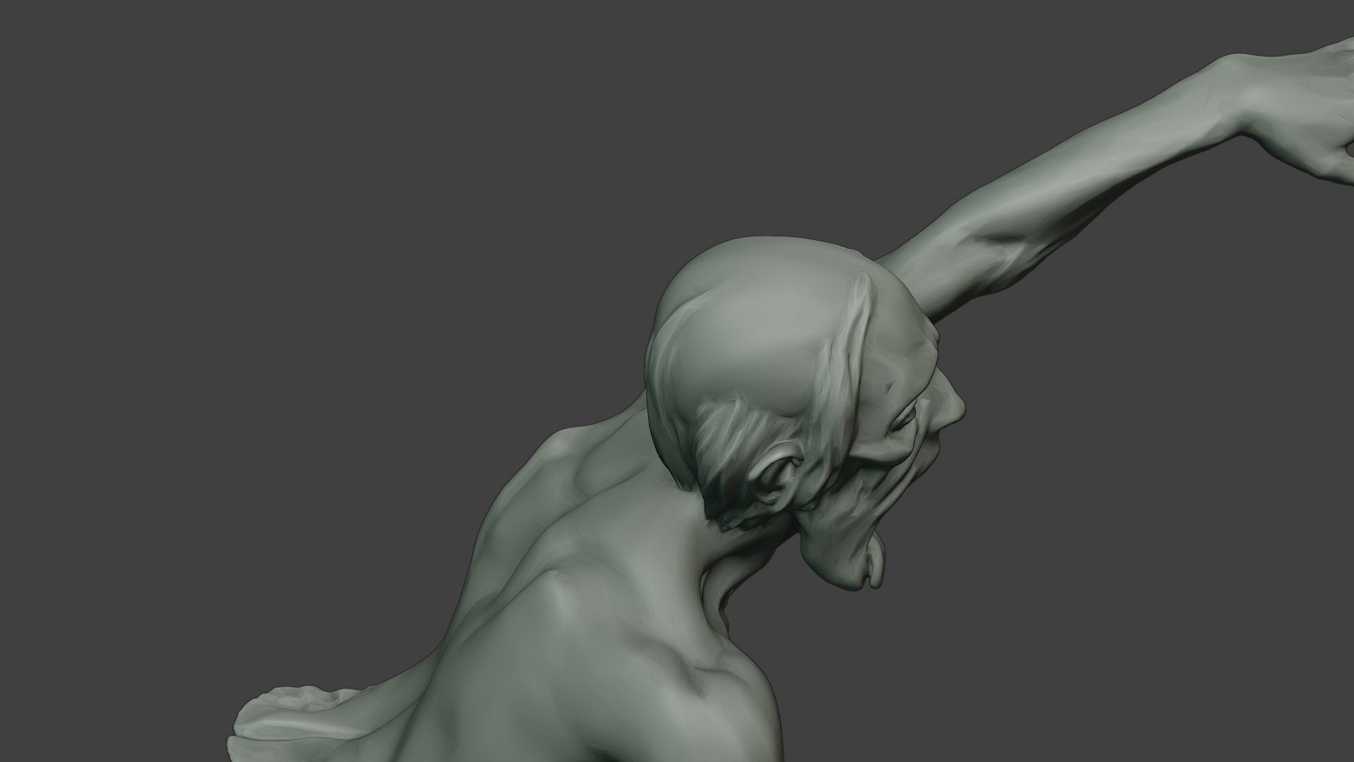 Casual Zombie Male CZ1 0004 3D print model_20