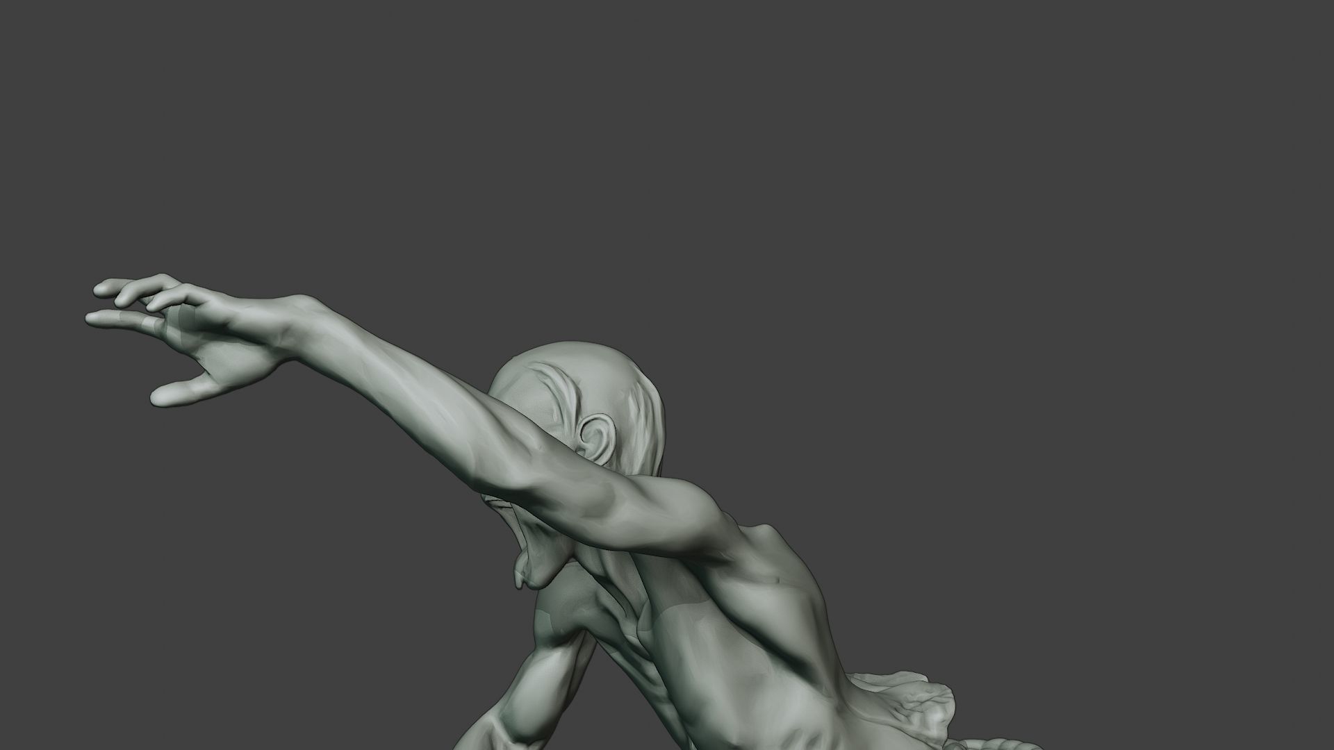 Casual Zombie Male CZ1 0004 3D print model_18