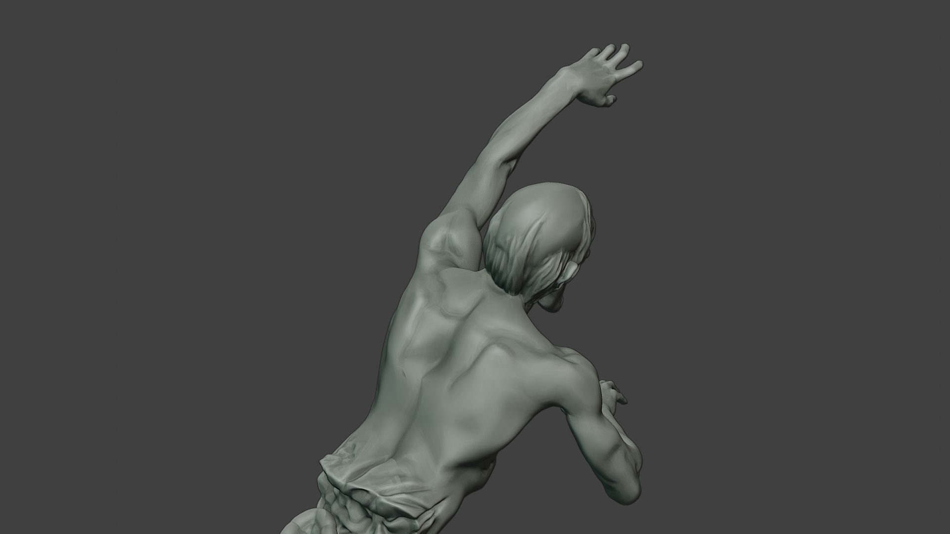 Casual Zombie Male CZ1 0004 3D print model_24