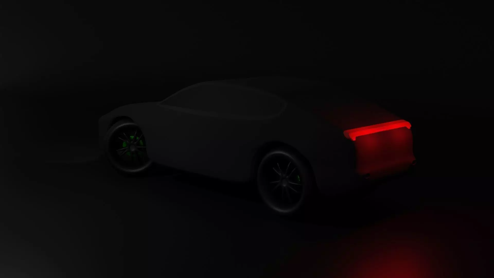 Porche Panamera Model Free low-poly 3D model