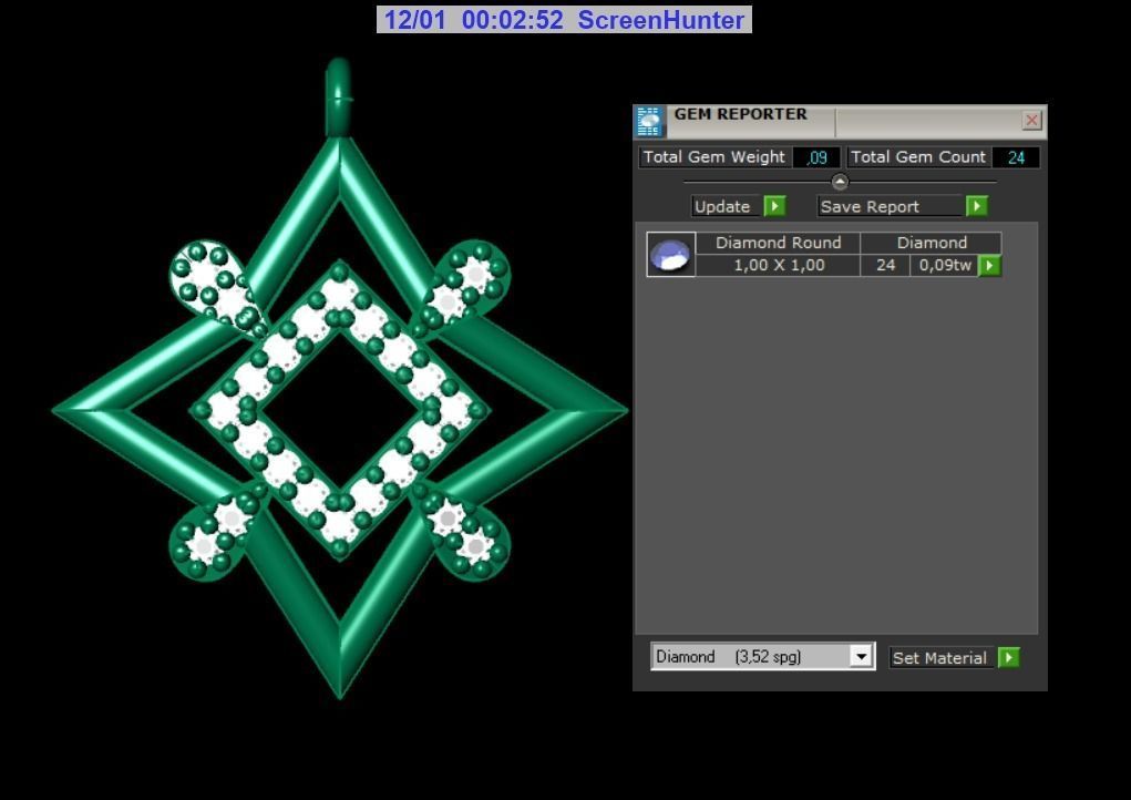 Pendant P108 3D Print Model 3D print model_3