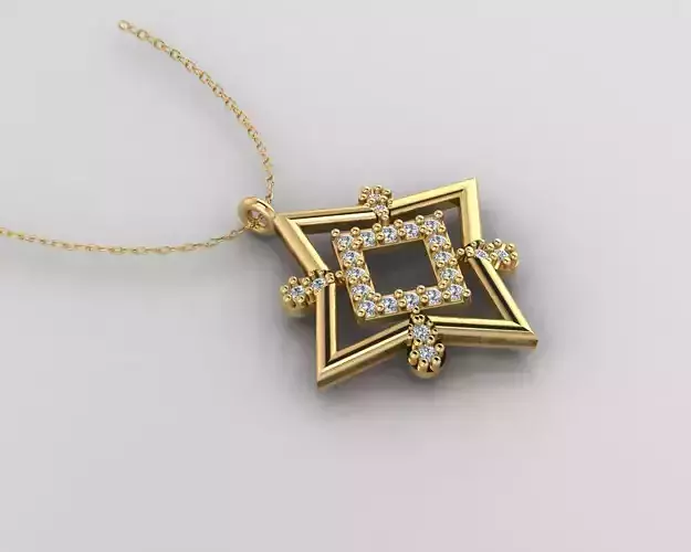 Pendant P108 3D Print Model