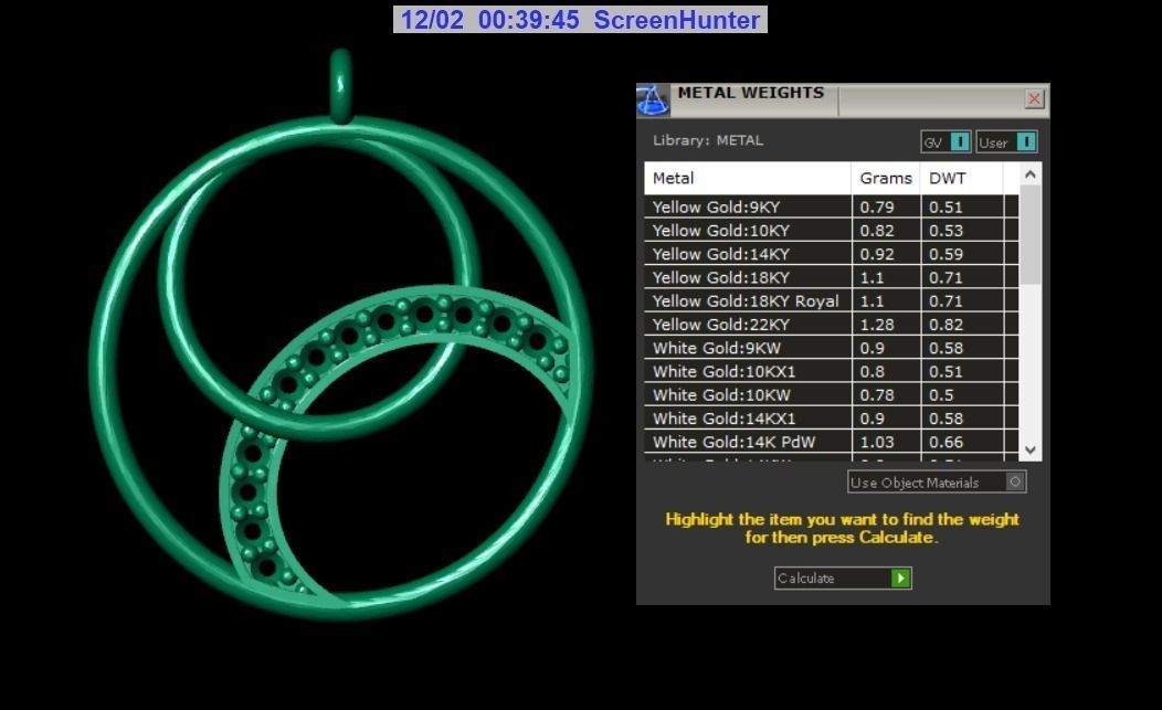 Pendant P119 3D Print Model 3D print model_5