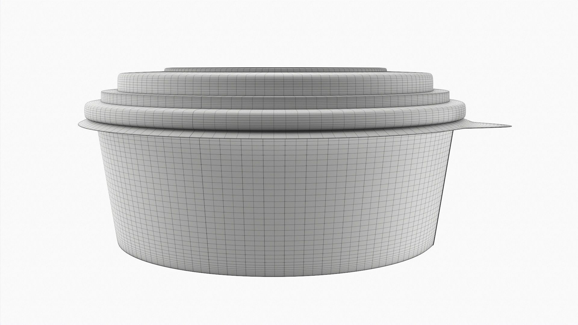 Eco friendly plate 3D model_7