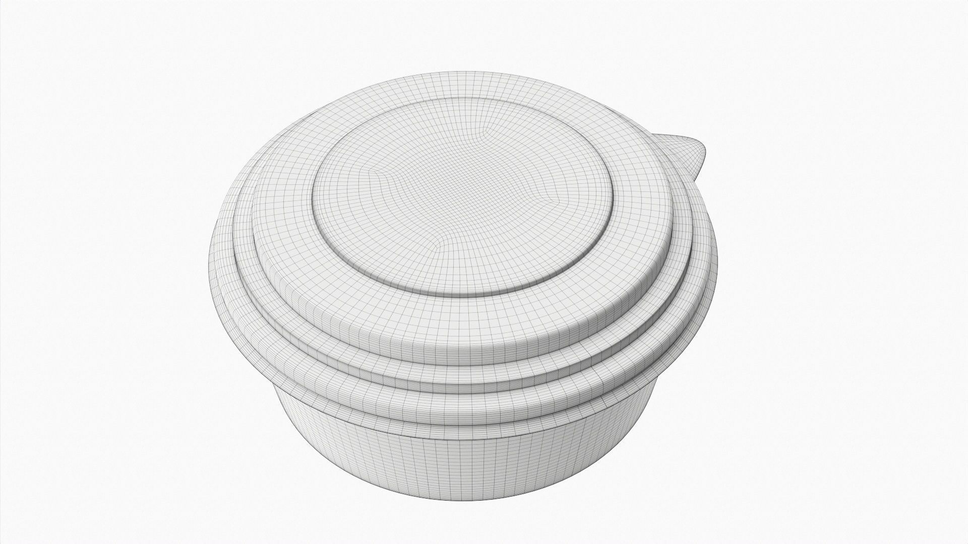 Eco friendly plate 3D model_6