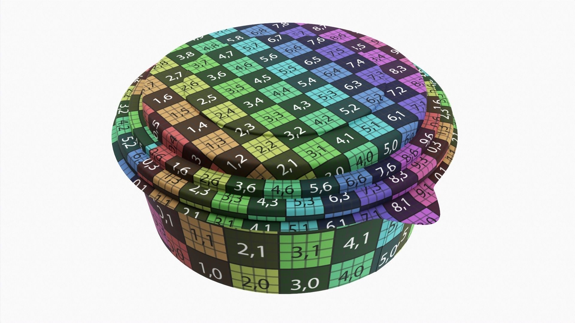 Eco friendly plate 3D model_9