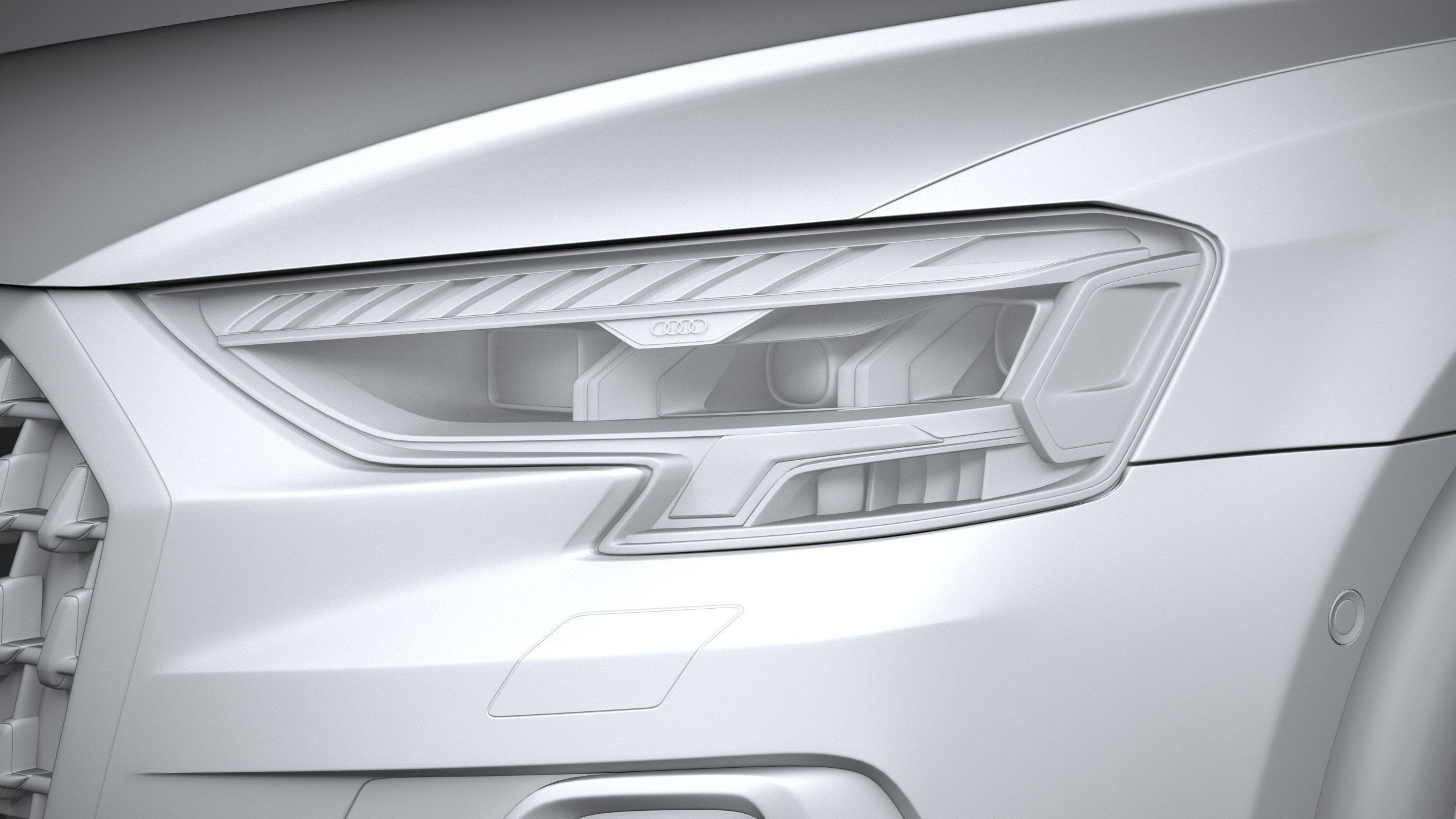 Audi A8 2022 3D model_23