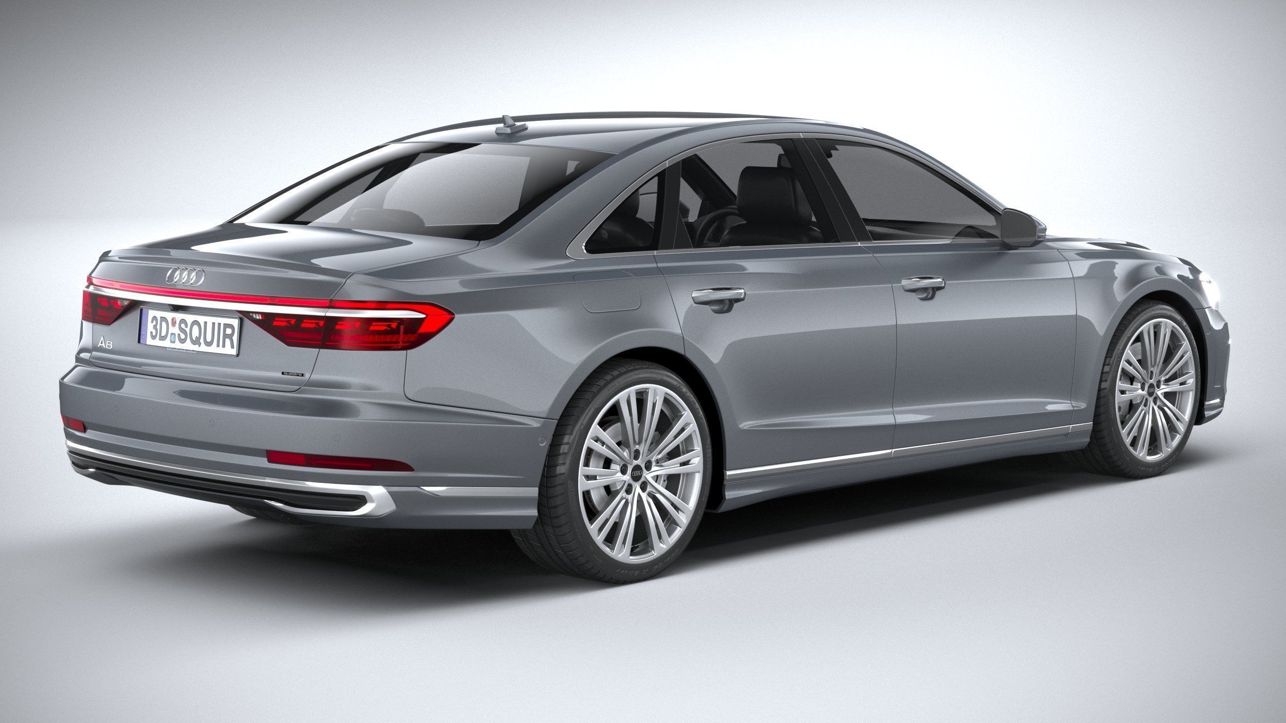 Audi A8 2022 3D model_17