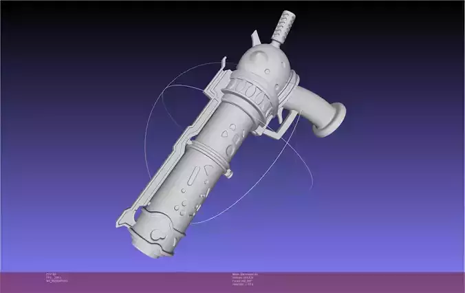 League Of Legends Arcane Jinx Blaster Basic Model 3D model