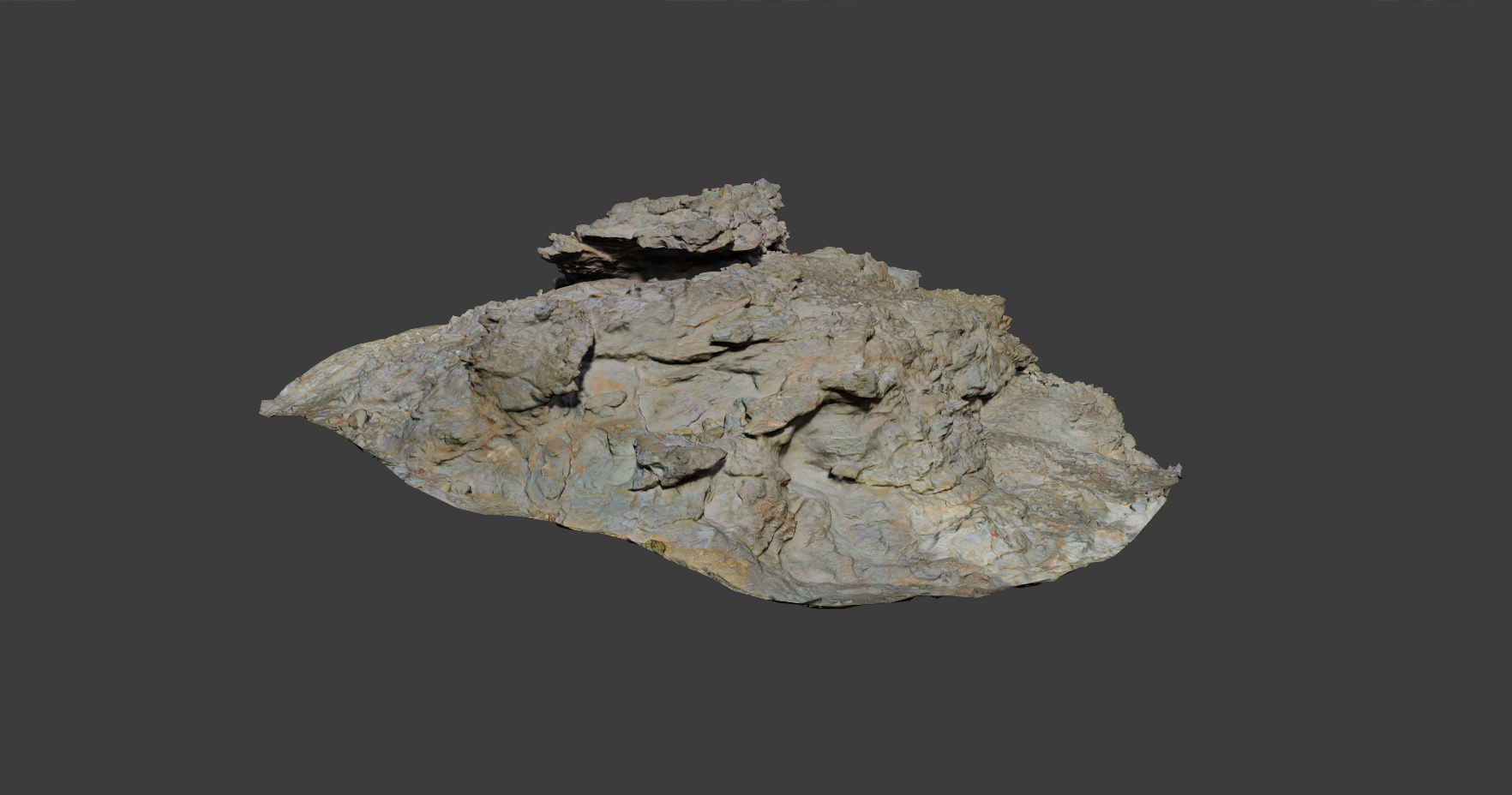 PBR Coast Volcanic rock cliff big Scanned Low-poly 3D model_18