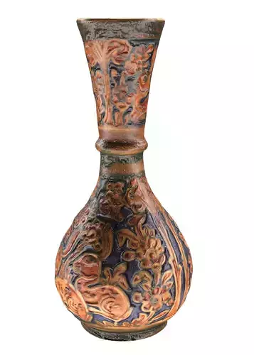 persian pottery vase n02