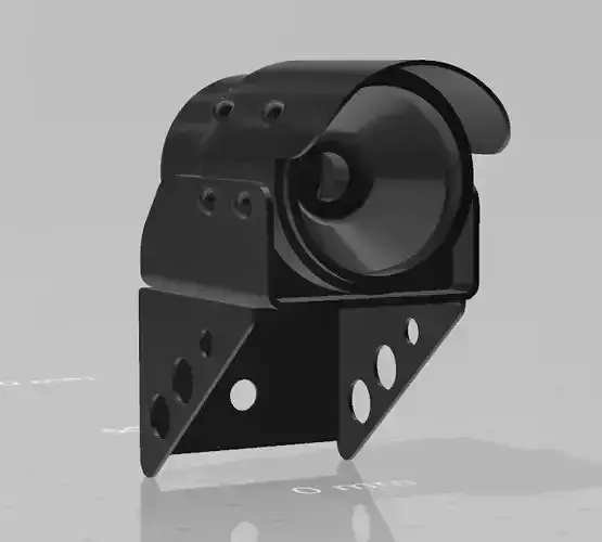 Tender Back Headlight Live Steam 3D Print 3D print model