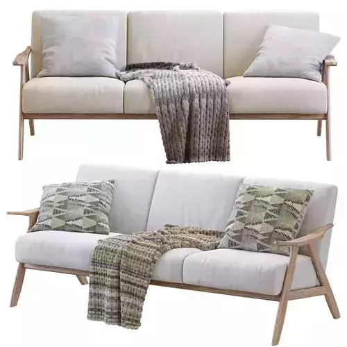 Hofstetter Sofa By George Oliver 3D model