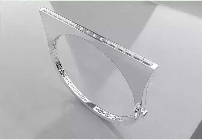 ALEXA BRACELET WITH BAGUETTE GEMSTONE