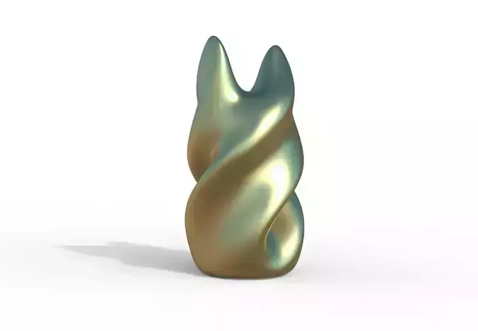 Fluid Statue 3D model Fluid Statue 3D model