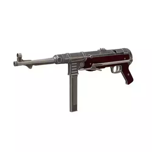 Schmeisser mp-40 3D model