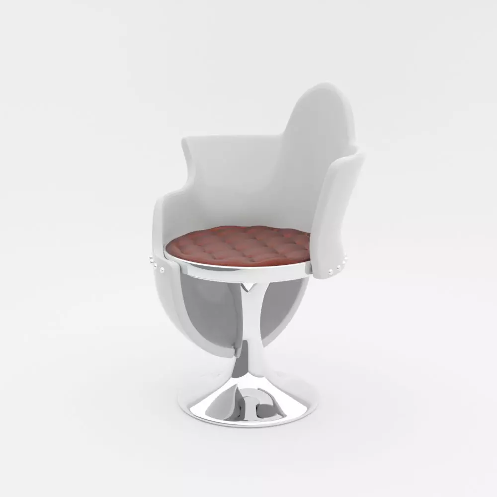 egg chair  3D model_0