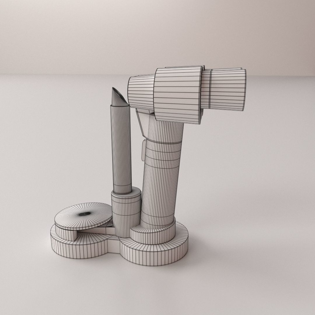 Ophthalmic Machine 3D model_4