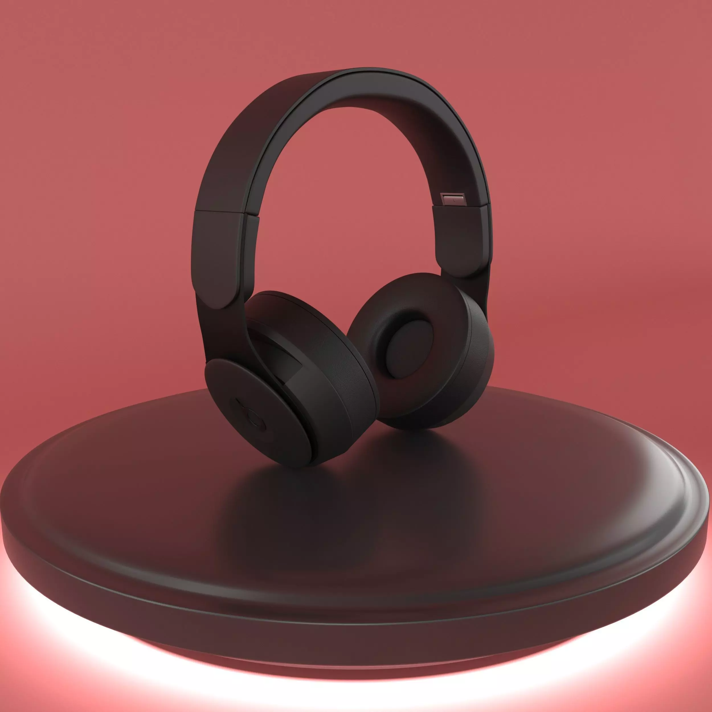 Beats Headphone 3D Model 3D model_0