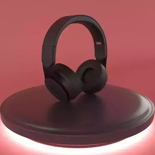 Beats Headphone 3D Model 3D model