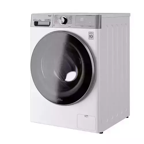 Washing Machine with AI DD Steam 12 Kg by LG 3D model