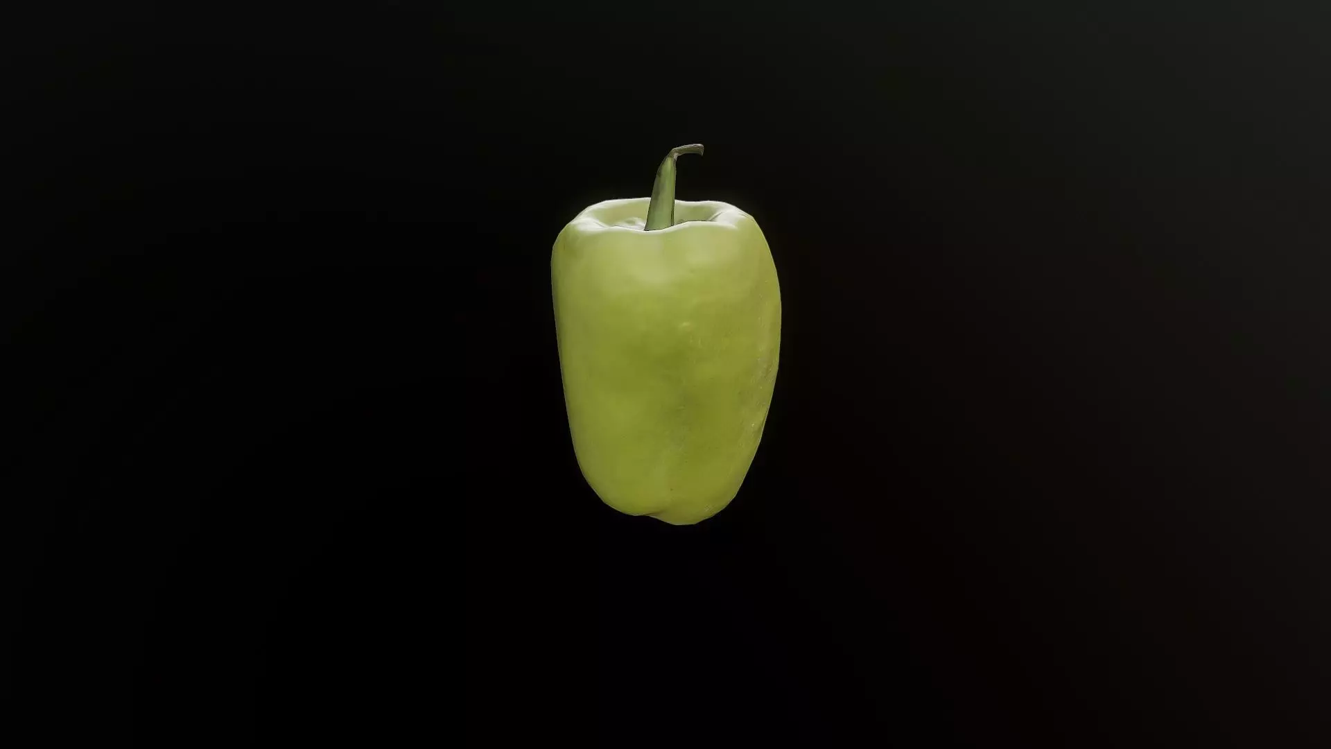 3D Scan Pepper 01 Low-poly 3D model_0