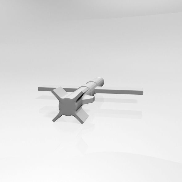Missile 01 3D model_12