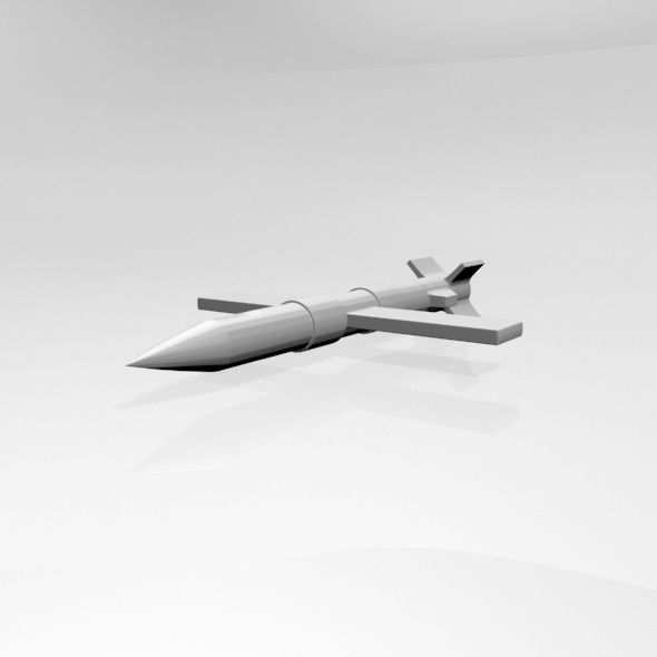 Missile 01 3D model_17