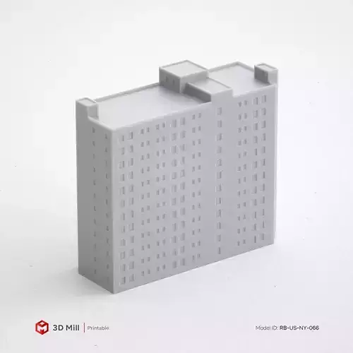 3D Print miniature building RB-US-NY-066