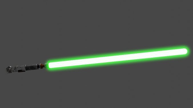 Luke skywalker Lightsaber 3D model