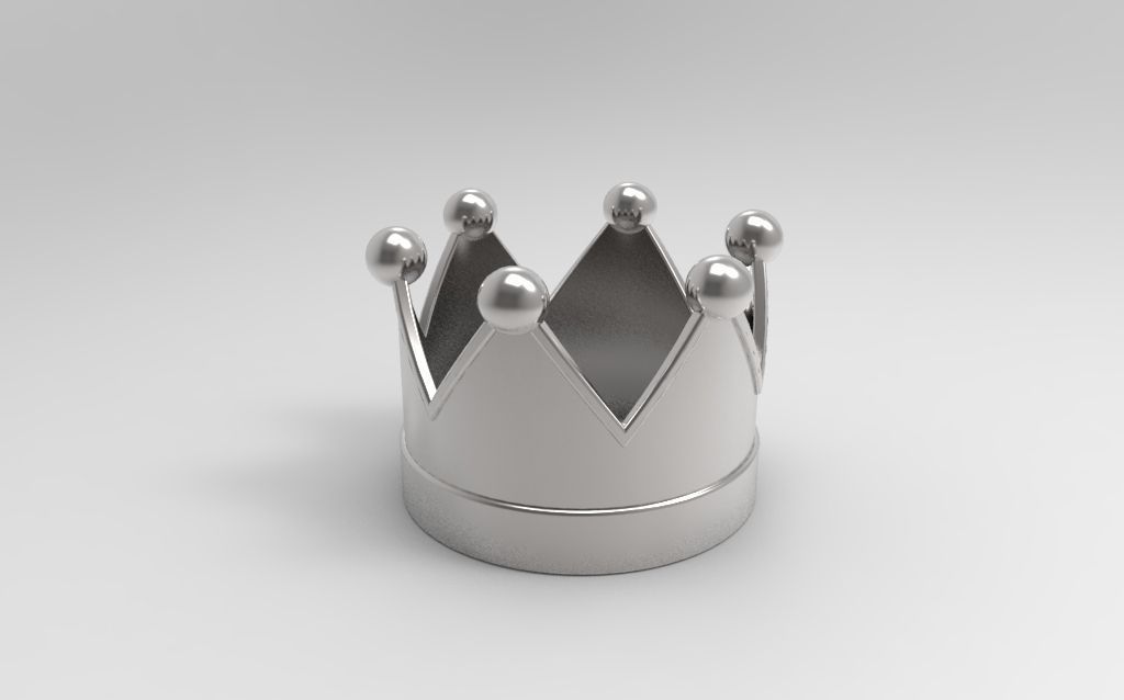 Ring Crown 3D model_2