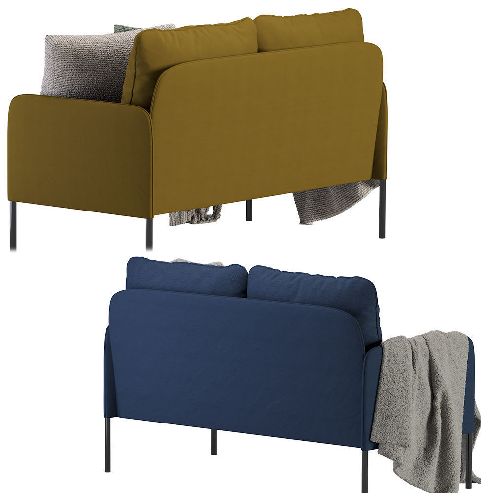 GLOSTAD SOFA IKEA 2 Version 3D model_4