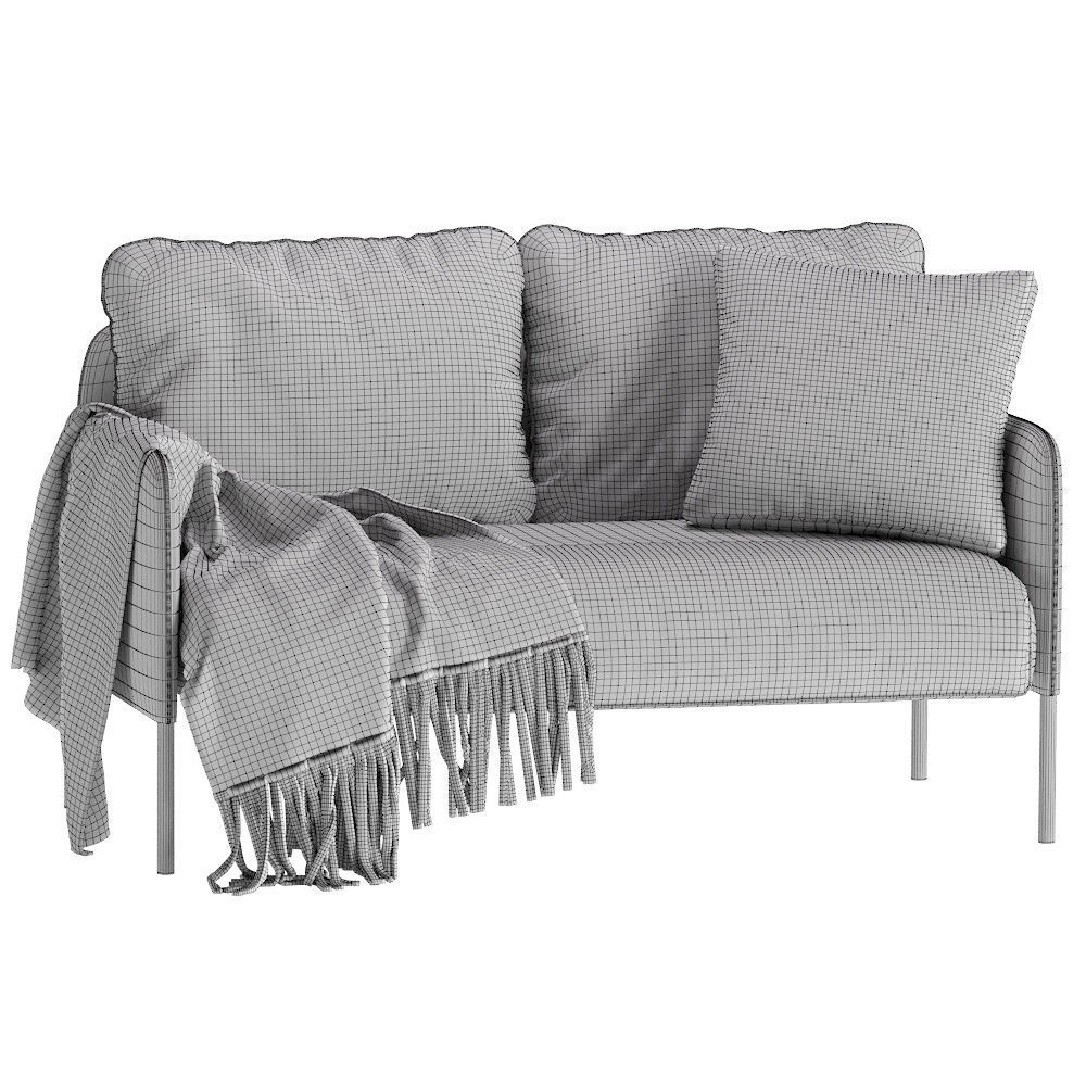 GLOSTAD SOFA IKEA 2 Version 3D model_6
