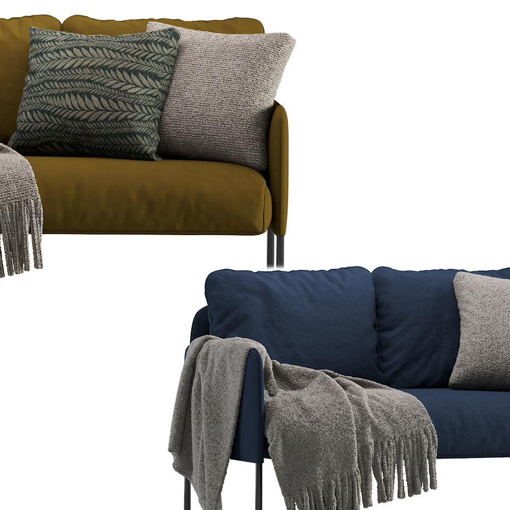 GLOSTAD SOFA IKEA 2 Version 3D model_5