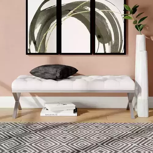 Loden Upholstered Bench