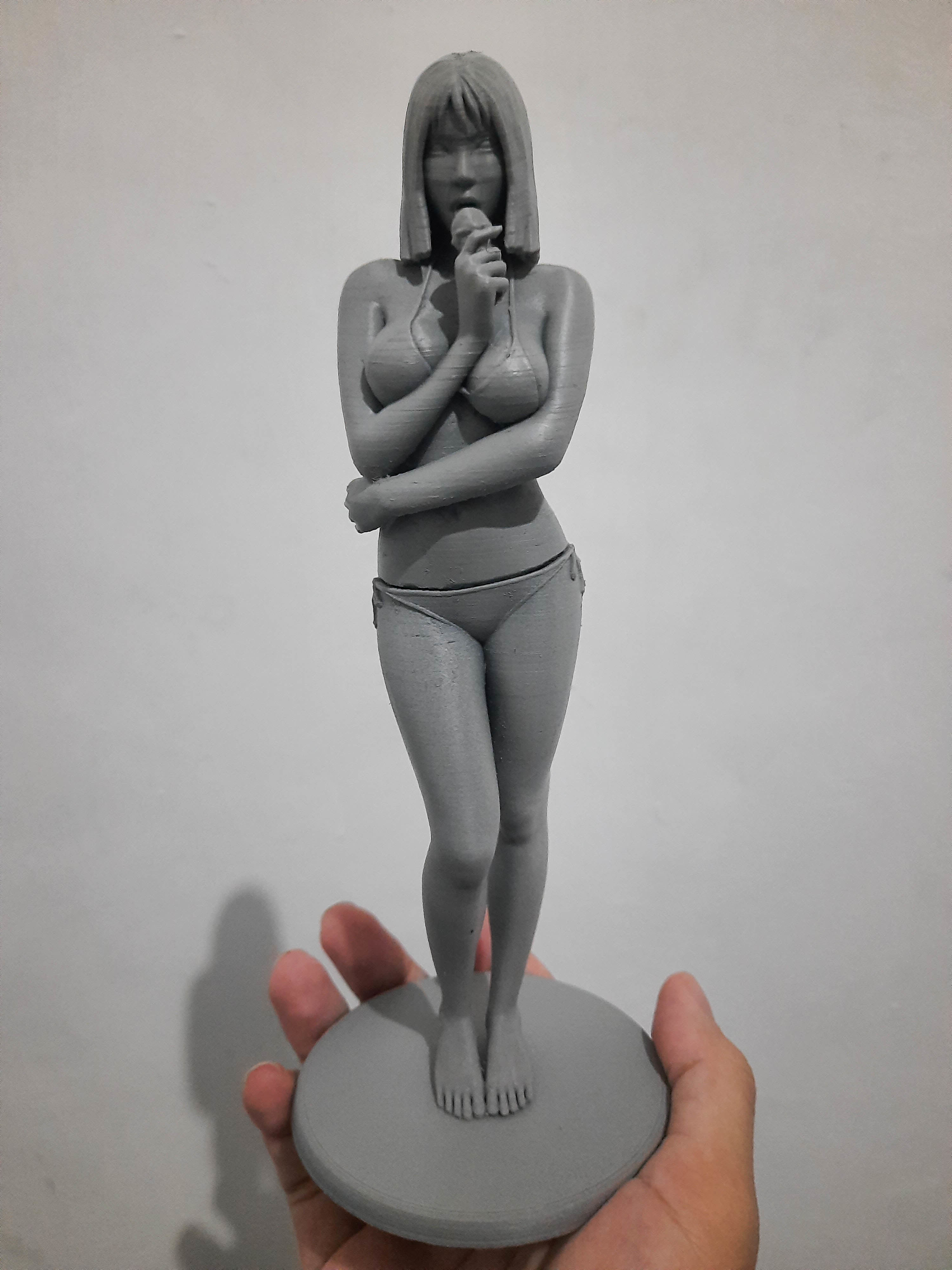 Ice Cream Girl 3D print model_9