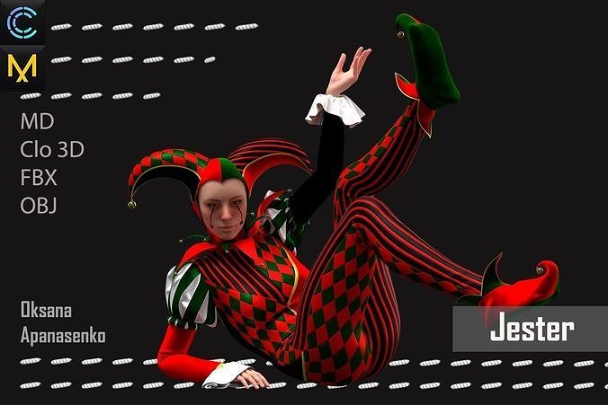 Jester 3D model | CGTrader