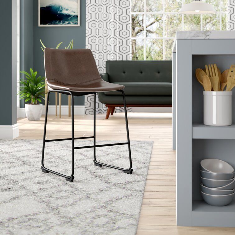 Lovelace Bar And Counter Stool Chair 3D model_6