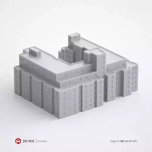 3D Print miniature building RB-US-NY-071