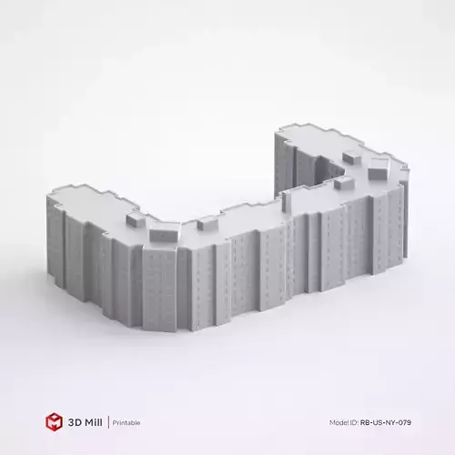 3D Print miniature building RB-US-NY-079