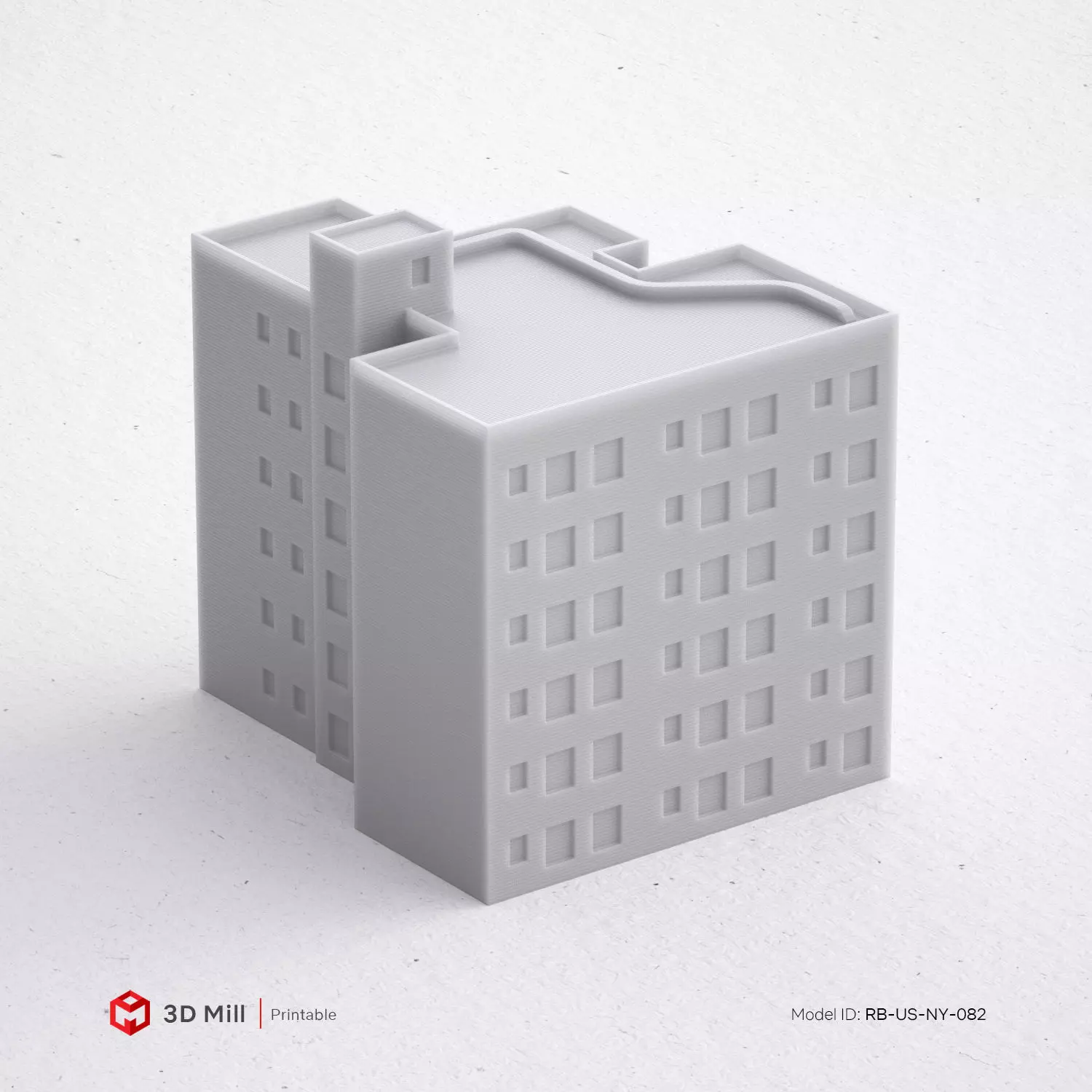 3D Print miniature building RB-US-NY-082 3D print model_0
