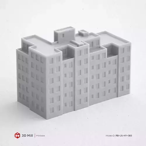 3D Print miniature building RB-US-NY-083