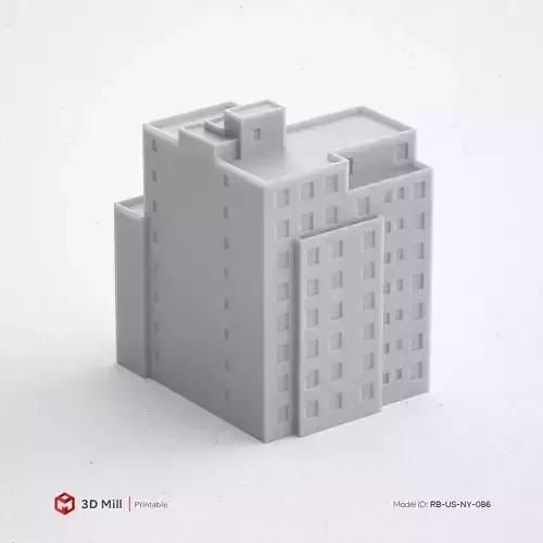 3D Print miniature building RB-US-NY-086