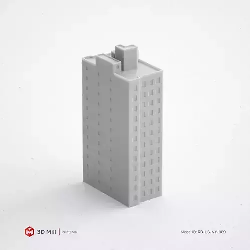 3D Print miniature building RB-US-NY-089