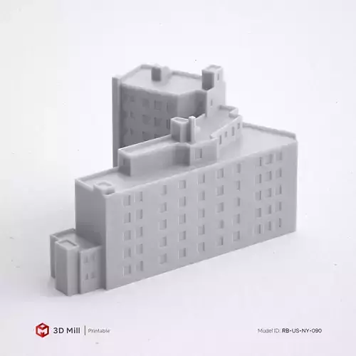 3D Print miniature building RB-US-NY-090 3D print model
