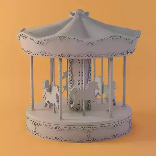 Carrousel carousel 3D print model
