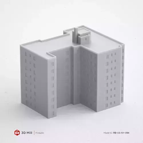 3D Print miniature building RB-US-NY-094