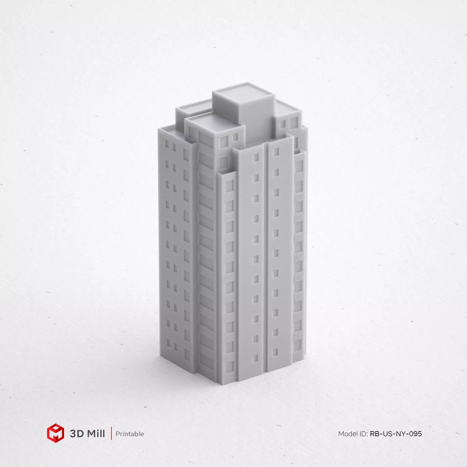 3D Print miniature building RB-US-NY-095 3D print model