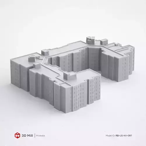 3D Print miniature building RB-US-NY-097